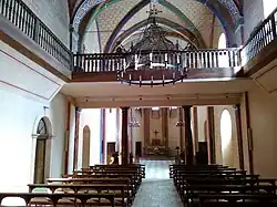 L'église abbatiale.