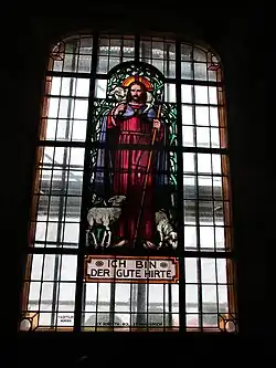 Le Christ Bon Pasteur.