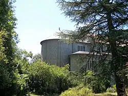 Le chevet de l'église.