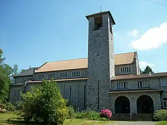 Abbaye Notre-Dame de Tournay, vue d'ensemble.