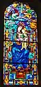 Vitrail d’Emmanuel Simminger (1949), chapelle de l’abbaye.