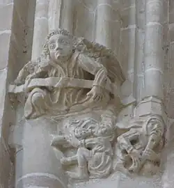 Sculpture gothique.