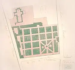 L'ancienne abbaye de Longault.