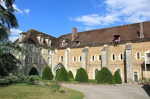 Abbaye de Pontigny, bâtiment des convers (XVIIe&nbsp;siècle).