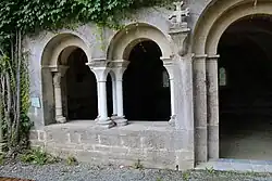 Entrée de la salle capitulaire.