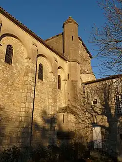 La tour de l'église.