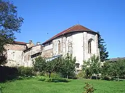 L'église abbatiale...
