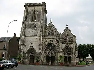 Portail de l'église Saint-Gilles.
