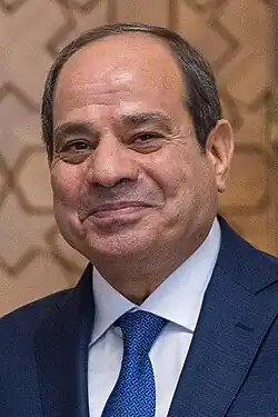 Abdel Fattah al-SissiPrésident de la république arabe d'Égypte