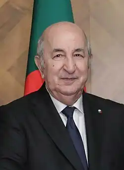 Abdelmadjid Tebboune en 2023.