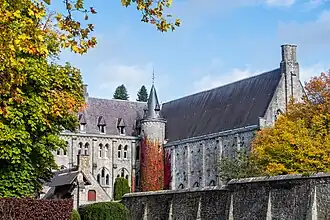 Une partie de l'aile sud qui date de 1873 et 1876.