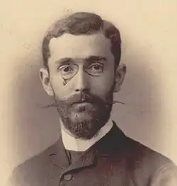 Portrait du diplomate et mémorialiste roumain Trandafir G. Djuvara.