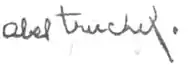 signature de Louis Abel-Truchet