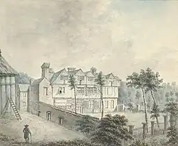 Abervechan, vue de face, 1796.