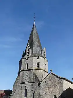 Le clocher octogonal.