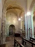 Chapelle sud, vue vers l'ouest.