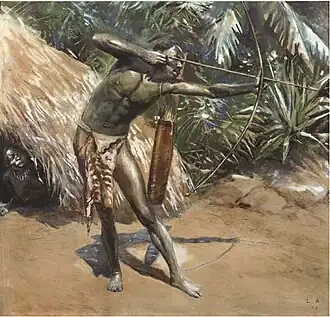 Un chasseur pigméeCollection privée