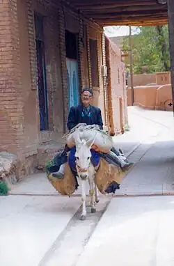 Scène de la vie d'Abyaneh