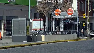 Image illustrative de l’article Los Incas - Parque Chas (métro de Buenos Aires)