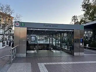 Image illustrative de l’article Puerta Jerez (métro de Séville)