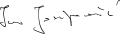 Signature de Ivo Josipović