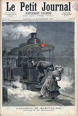 Accident de tramway à Saint-Fiacre (1891).