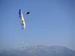 Acrobatie en parapente #1.