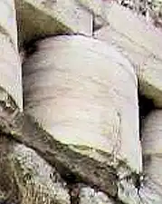 Détail du précédent mur (face nord).