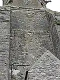 Clocher, 1er et 2e&nbsp;étages.