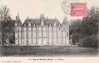 Le château d'Acy.