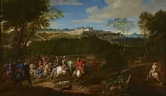 Louvois chassant à Meudon, vers 1685. Musée de Versailles.