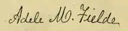 signature d'Adele Marion Fielde