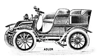 Adler 8 HP Tonneau