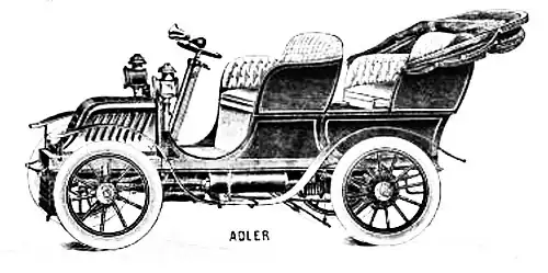 Adler 8 HP Wagonette