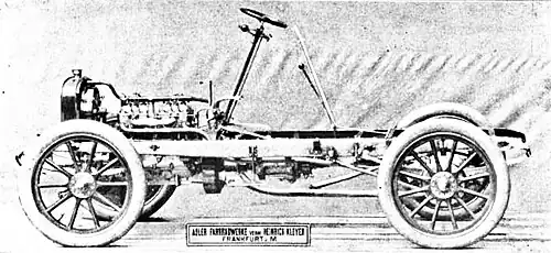 Adler Chassis 4 cyl. (1904)