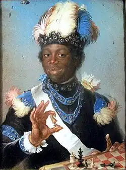 Gustaf Lundberg, Portrait de Gustav Badin, 1775