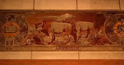 Amérique (bisons).