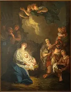 Adoration des bergers, peinture du XVIIIe&nbsp;siècle classée.