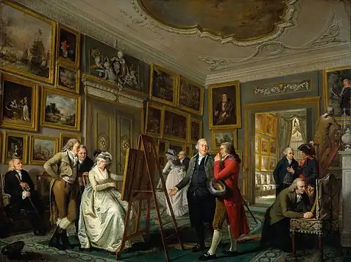 La Galerie d'art, 1794-1795Rijksmuseum