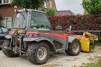 Tracteur agricole Terratrac, produit phare de l'entreprise