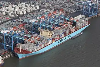 illustration de Mærsk Mc-Kinney Møller (porte-conteneurs)