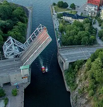 Le Danviksbro en 2016.