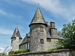 Le château d'Affieux.