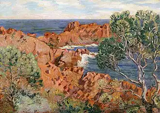 Armand Guillaumin, Agay (vers 1901), Miami Beach, Bass Museum.