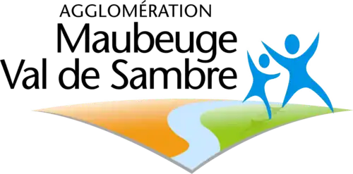 Ancien logo de l'Agglomération Maubeuge Val de Sambre de 2001 à septembre 2011