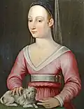 Anonyme, Portrait d'Agnès Sorel, musée des Beaux-arts d'Angers.