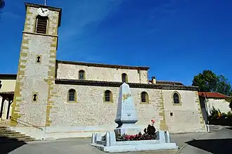 L'église Saint-Martin.
