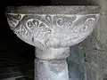 Cuve baptismale.