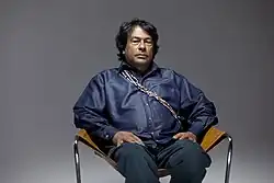 Photographie du chef amérindien Ailton Kreinak