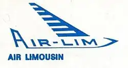 Logo d'Air Limousin en 1970